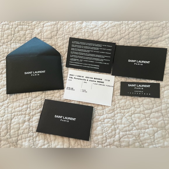 YSL Kate Crossbody in storm, condition 9.5/10 - Picture 6 of 16